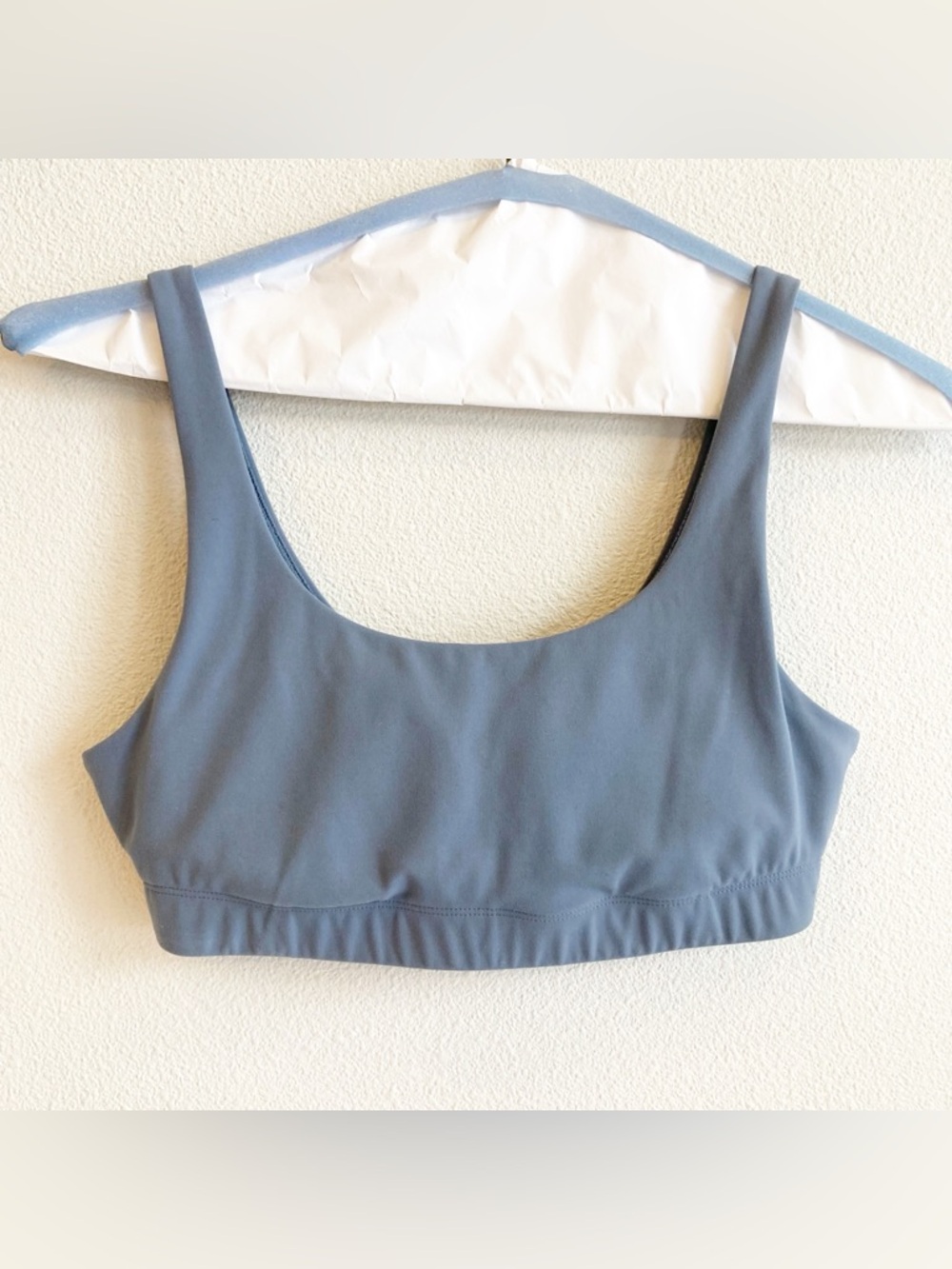 Vuori Daily Bra Scoop Neck Bralette Sport Slate Blue VW158 Padded Size Small